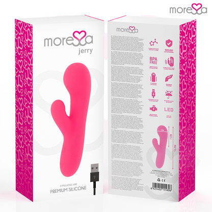 MORESSA - JERRY RECHARGEABLE EN SILICONE PREMIUM