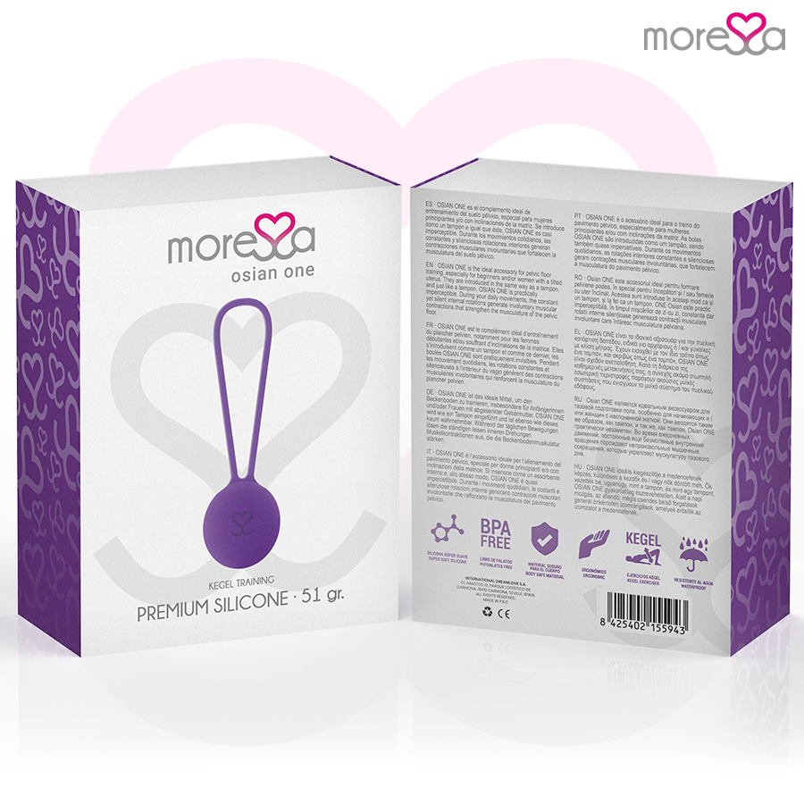 MORESSA - OSIAN ONE PREMIUM SILICONE LILAS