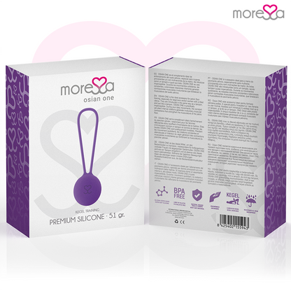 MORESSA - OSIAN ONE PREMIUM SILICONE LILAS