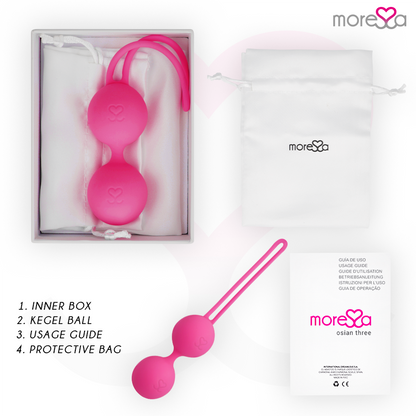 MORESSA - OSIAN TROIS SILICONE PREMIUM ROSE