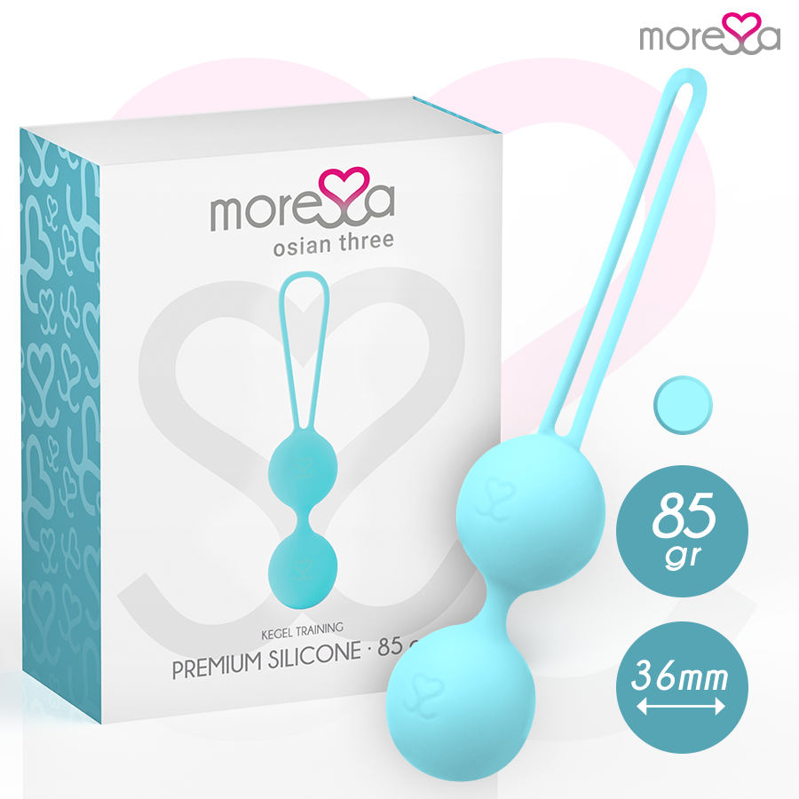 MORESSA - OSIAN TROIS SILICONE TURQUOISE PREMIUM