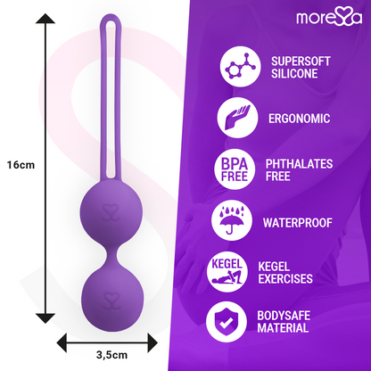 MORESSA - OSIAN DEUX SILICONE LILAS PREMIUM