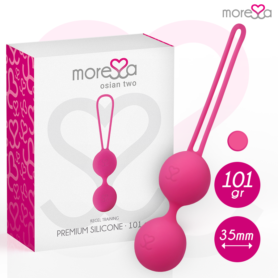 MORESSA - OSIAN DEUX SILICONE PREMIUM ROSE
