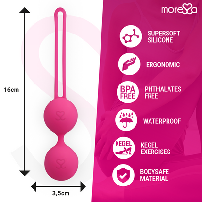 MORESSA - OSIAN DEUX SILICONE PREMIUM ROSE