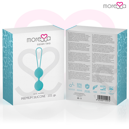 MORESSA - OSIAN DEUX SILICONE TURQUOISE PREMIUM