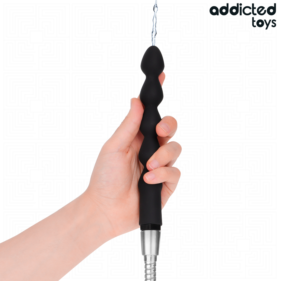ADDICTED TOYS - NETTOYEUR ANAL AVEC ADAPTATEUR UNIVERSEL MODÈLE 6