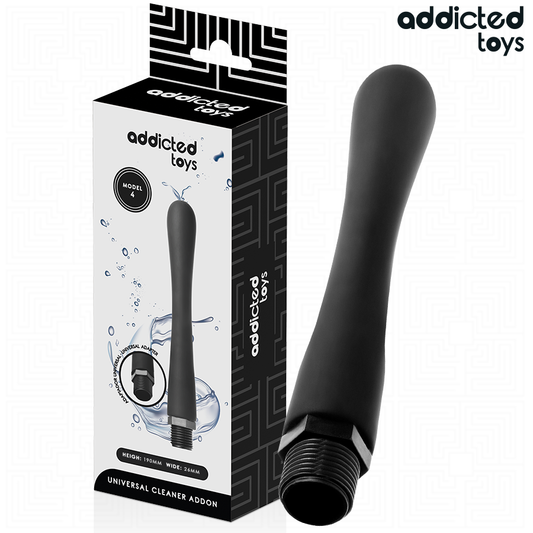 ADDICTED TOYS - NETTOYEUR ANAL AVEC ADAPTATEUR UNIVERSEL MODÈLE 4
