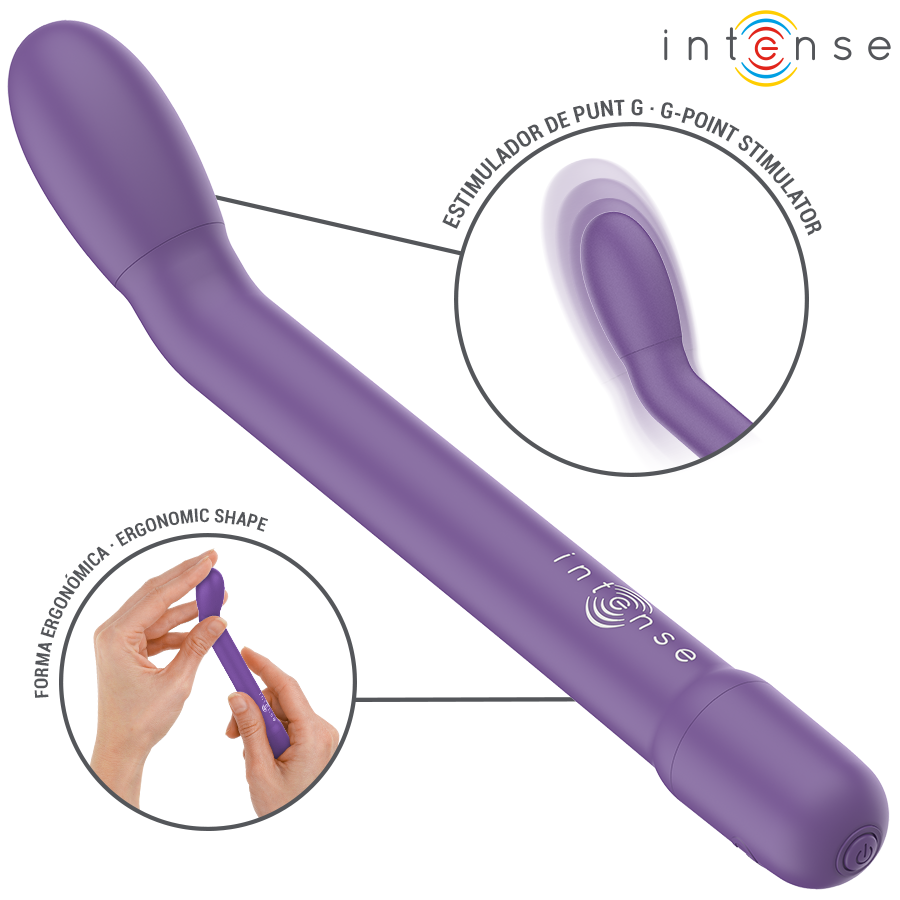 INTENSE - STIMULATEUR DE POINT G RECHARGEABLE KARLIE VIOLET