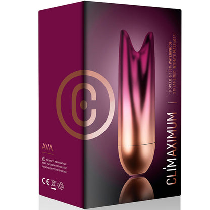 CLIMAXIMUM - VIBRATEUR À DOUBLE BULLET AVA