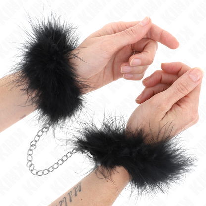 KINK - MANCHETTES MINI PLUME