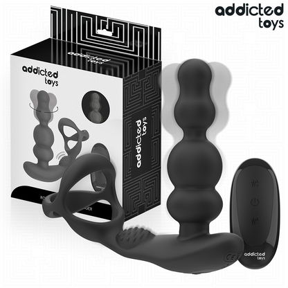 ADDICTED TOYS - MASSEUR DE PROSTATE ROTATIF À TÉLÉCOMMANDE