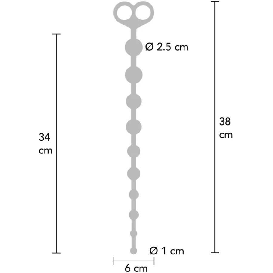 TOYJOY - BOULES ANALES FLEXIBLES