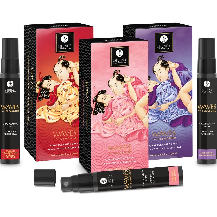 SHUNGA - WAVES PLEASURE SPRAY ORAL SEDUCTIVE PASTÈQUE 20 ML