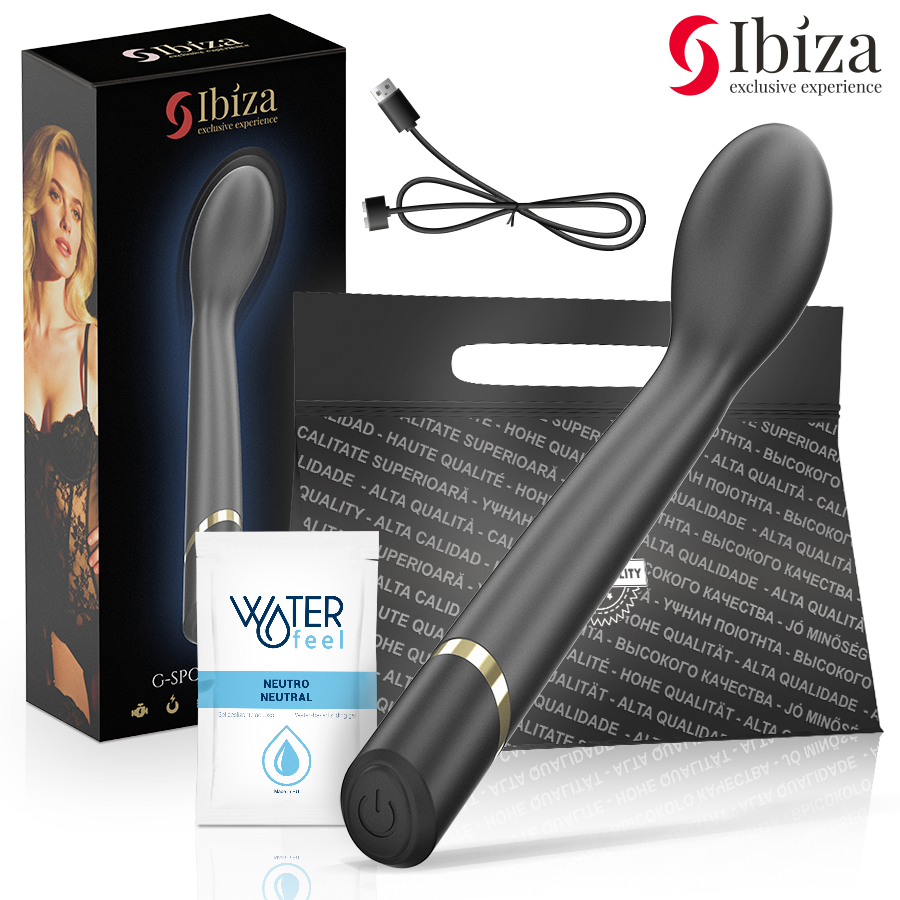 IBIZA - VIBRATEUR POINT G 10 VIBRATIONS RECHARGEABLE