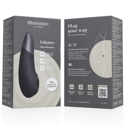 WOMANIZER - STIMULATEUR CLITORIAL NOIR