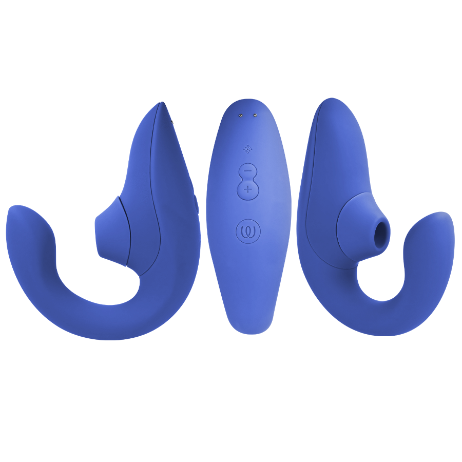 WOMANIZER - VIBRATEUR STIMULATEUR BLEU VIBRANT BLEU