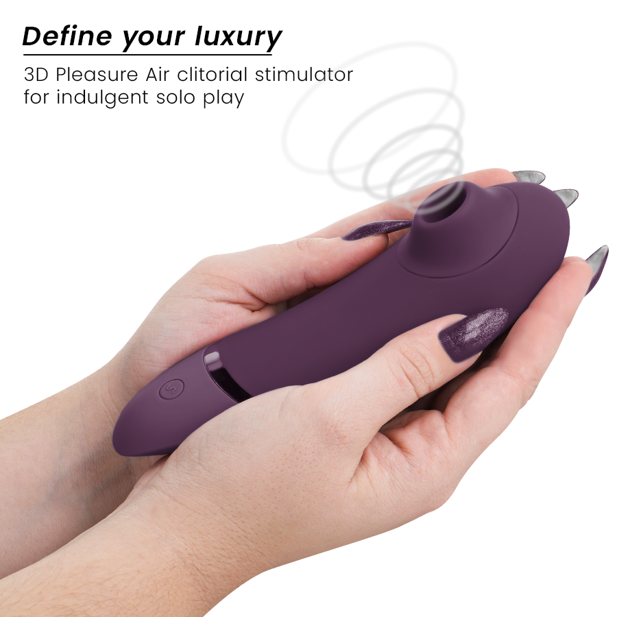 WOMANIZER - STIMULATEUR CLITORIAL SUIVANT VIOLET FONCÉ