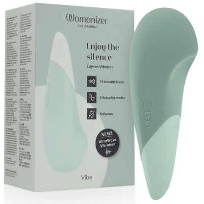 WOMANIZER - VIBROMASSEUR SILENCIEUX VIBE LAY-ON SAGE