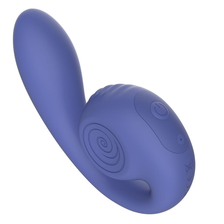 SNAIL VIBE - GIZI LITE VIBRATEUR VIOLET DOUBLE POINT G ET CLITORIAL