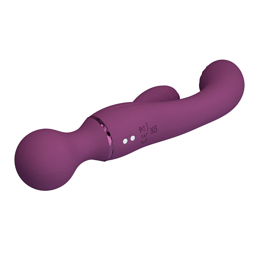 PRETTY LOVE - VIBRATEUR POINT G VIOLET POLYVALENT