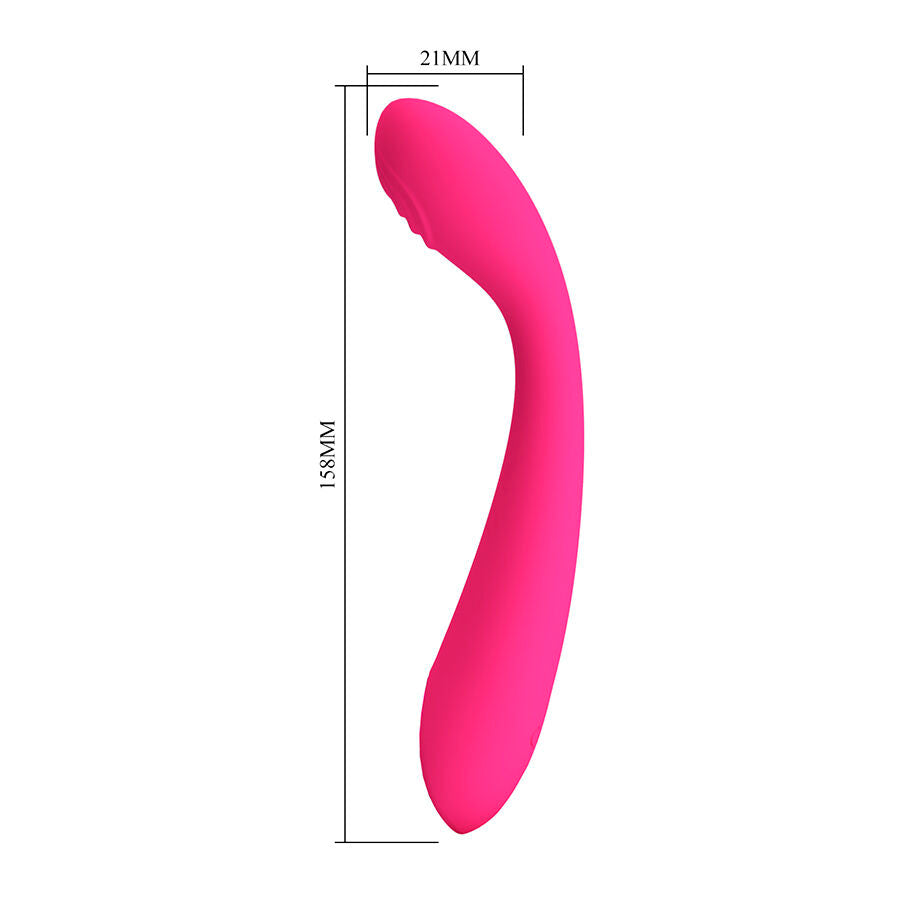 PRETTY LOVE - JESSICA VIBRATEUR ROSE HAUTE PUISSANCE