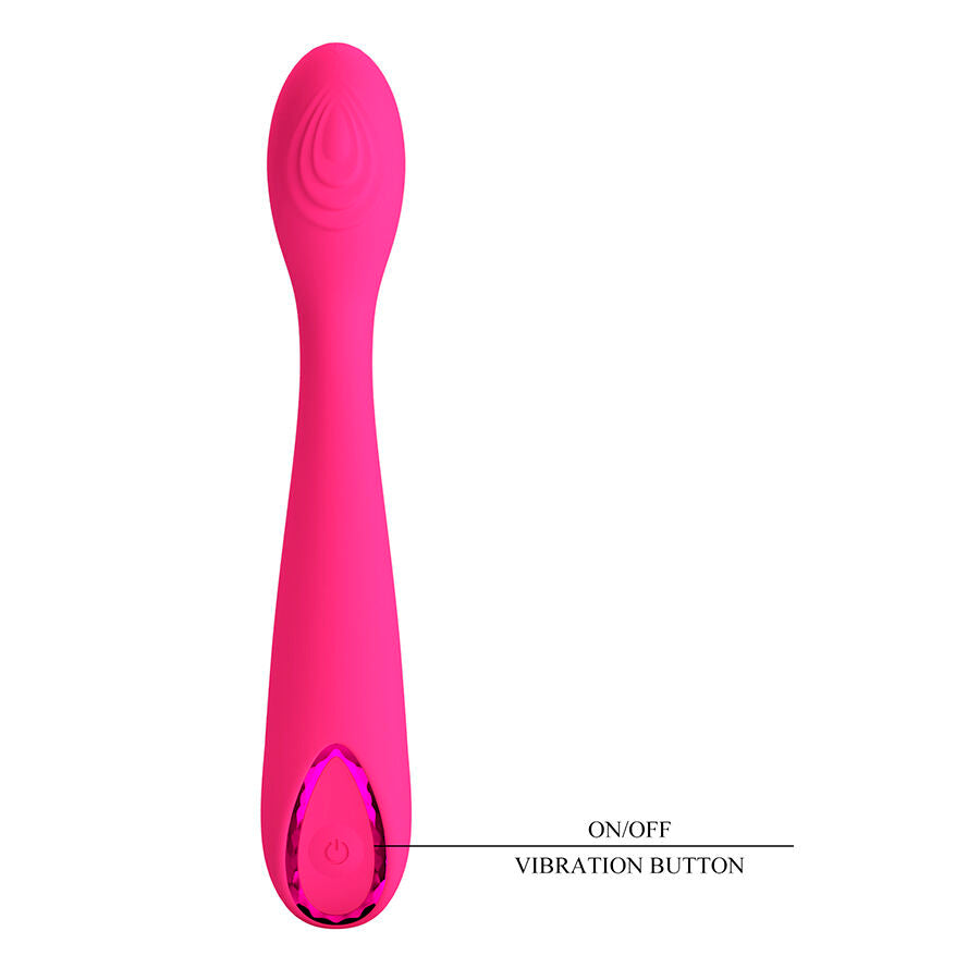 PRETTY LOVE - JESSICA VIBRATEUR ROSE HAUTE PUISSANCE