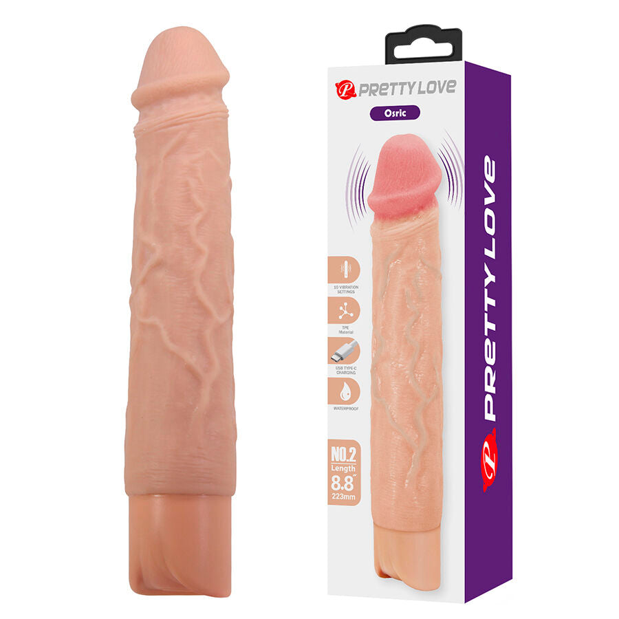 PRETTY LOVE - OSRIC VIBRATEUR FLEXIBLE ET RÉALISTE