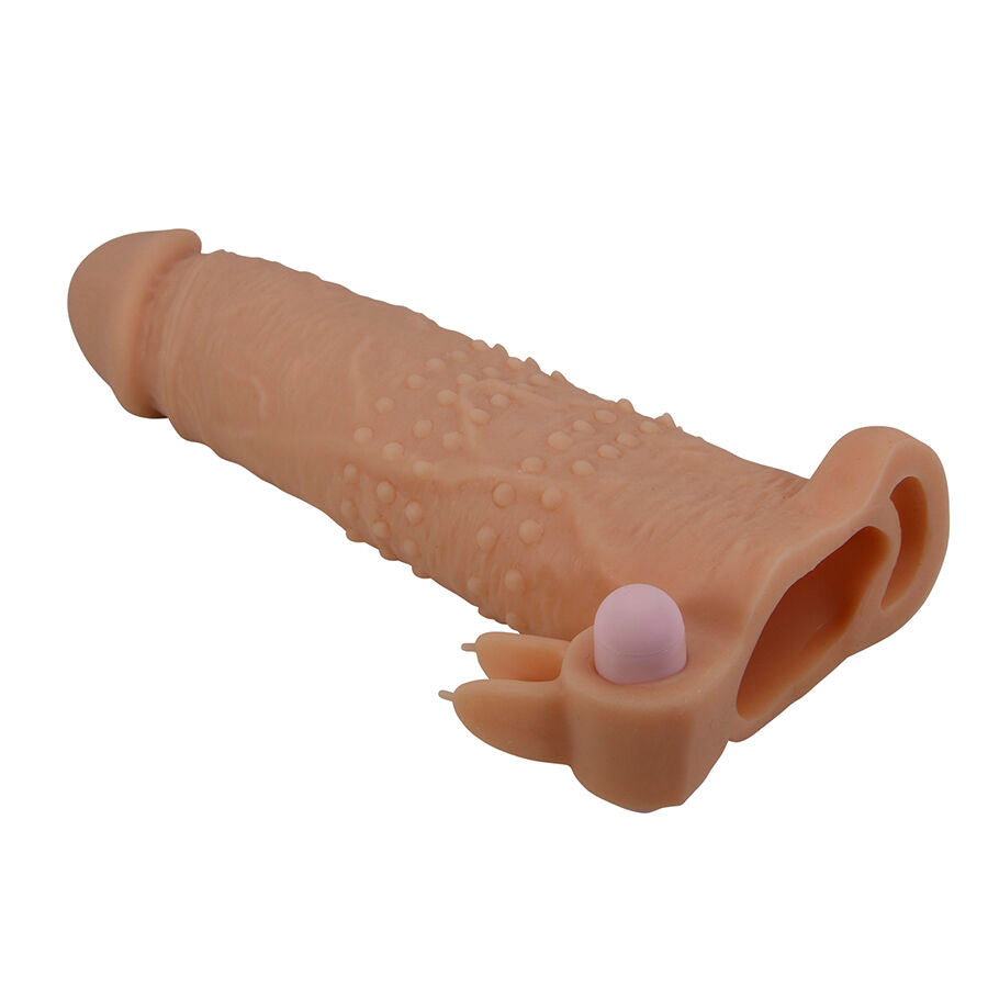 PRETTY LOVE - QUILLON MANCHON PÉNIS AVEC STIMULATEUR CLITORIAL ET VIBRATION