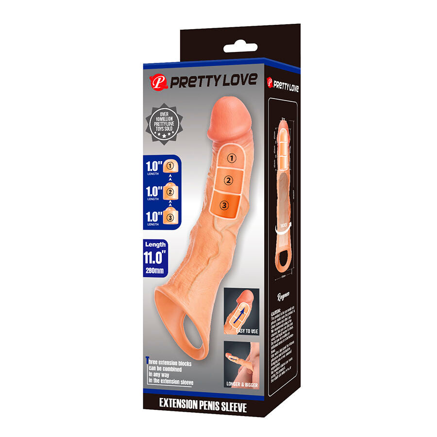 PRETTY LOVE - RAGNAR COQUE D'EXTENSION AVEC EXTENSIONS RÉGLABLES