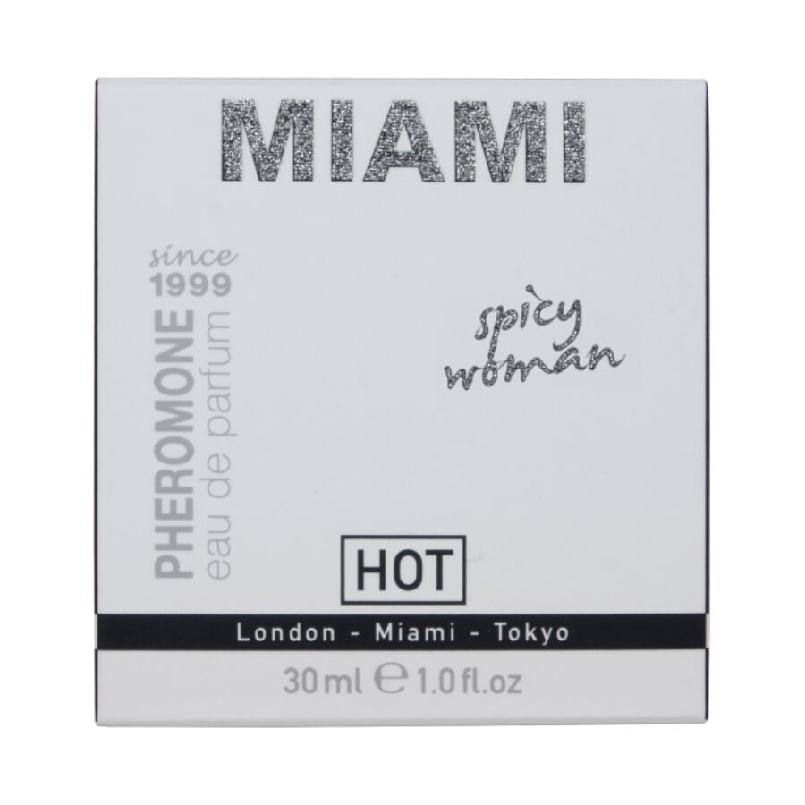 HOT - PARFUM AUX PHÉROMONES MIAMI SPICY WOMAN 30 ML