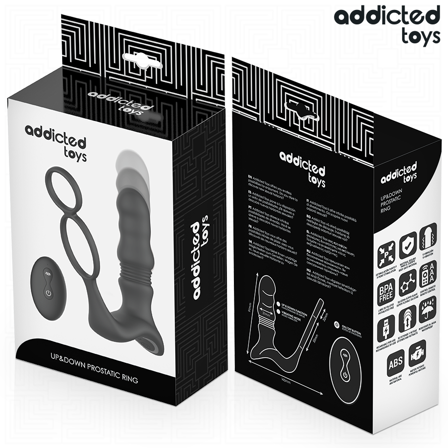 ADDICTED TOYS - ANNEAU PROSTATIQUE UP&DOWN
