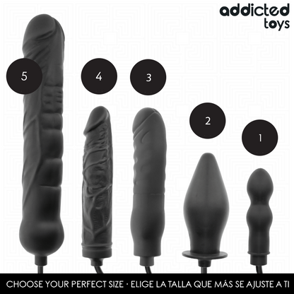 ADDICTED TOYS - GODEMICHET GONFLABLE MODÈLE 4