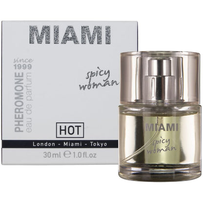 HOT - PARFUM AUX PHÉROMONES MIAMI SPICY WOMAN 30 ML