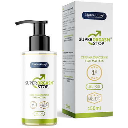 MEDICA GROUP - SUPER ORGASM STOP GEL INTIME POUR HOMMES 150 ML