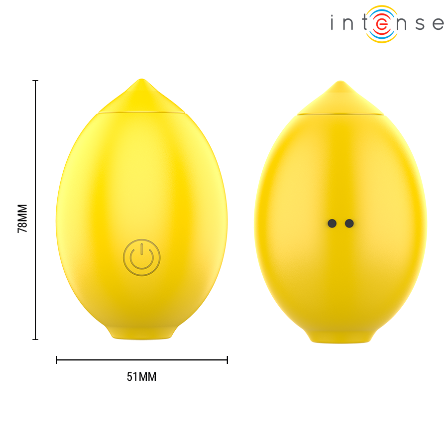INTENSE - MONI STIMULATEUR DE SUCCION CLITORIELLE LEMON