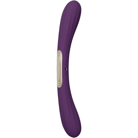 LELO - BOOMERANG VIBRATEUR À DOUBLE EXTRÉMITÉ VIOLET
