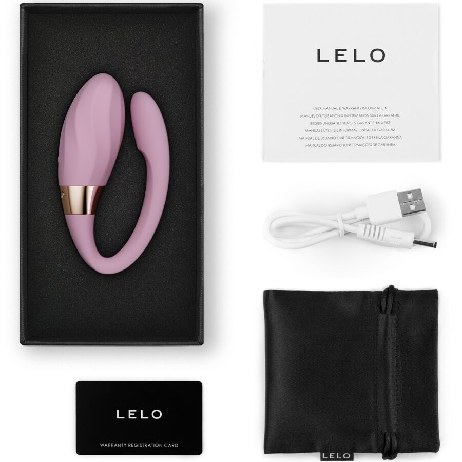 LELO - TIANI TWIST VIBRATEUR POUR COUPLES ROSE PÂLE