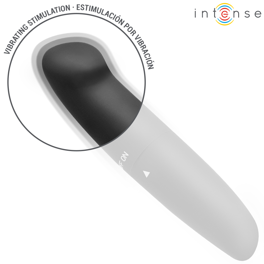 INTENSE - PHIL VIBRATEUR SOUS-TÊTE G NOIR 13 CM