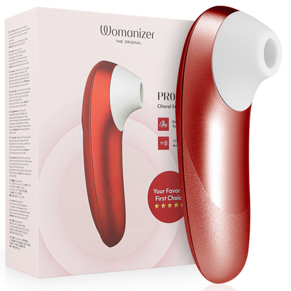 WOMANIZER - STIMULATEUR CLITORIAL VIBRANT PRO BORDEAUX