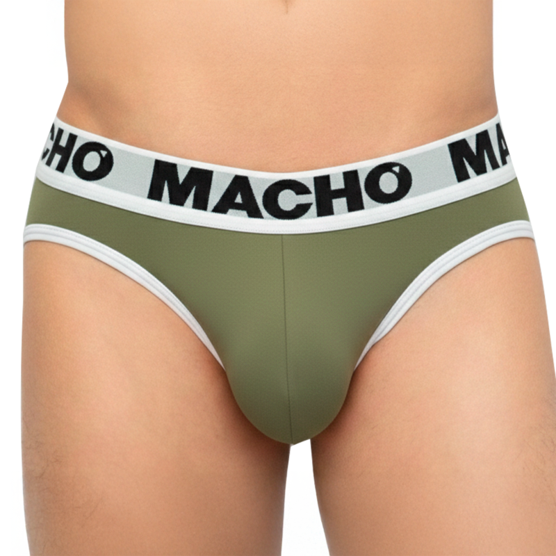 MACHO - MCH013 MILITAIRE GREEN SLIP S
