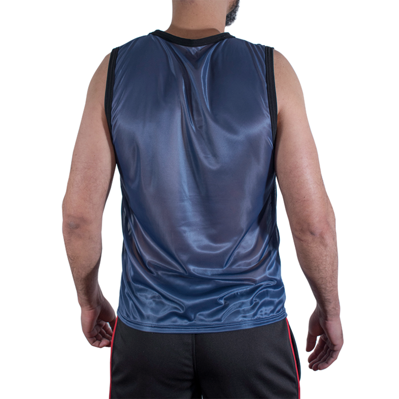 MACHO - T-SHIRT BLEU MARINE L/XL