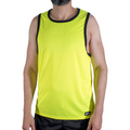 MACHO - CMV001 T-SHIRT DE SPORT JAUNE L/XL