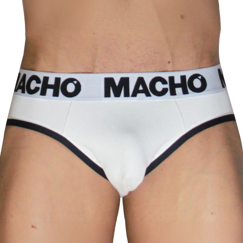 MACHO - MCH006 CLASSIQUE BLANC + NOIR L