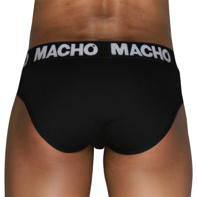 MACHO - MCH007 CLASSIQUE SLIP NOIR + NOIR M