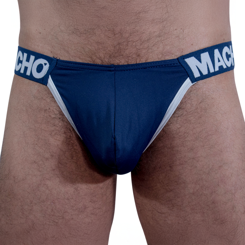 MACHO - MCH011 BLEU FONCÉ - LATÉRALE M