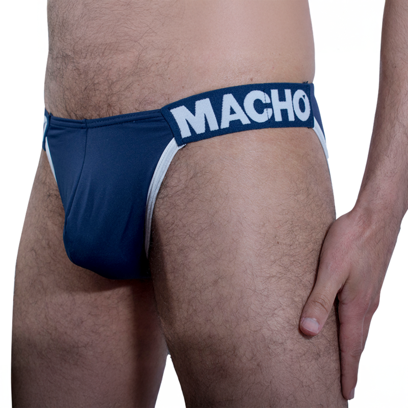 MACHO - MCH011 BLEU FONCÉ LATÉRAL L