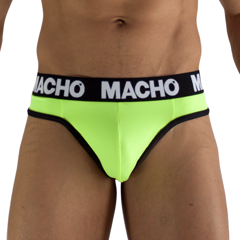 MACHO - MTG001 STRING JAUNE FLUORESCENT TAILLE M