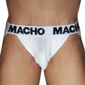 MACHO - MX29BL JOCK BLANC + BLANC M