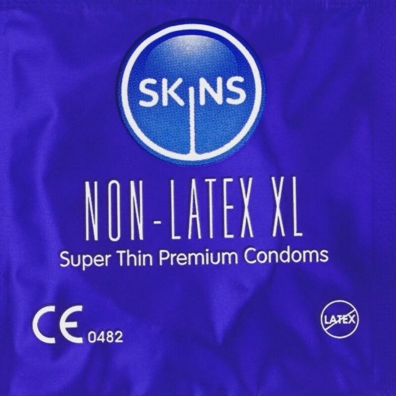 SKINS - PRÉSERVATIFS SANS LATEX, PAQUET DE 4, FORMAT XL