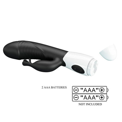 PRETTY LOVE - ROGUE MUSE VIBRATEUR LAPIN 30 FONCTIONS NOIR